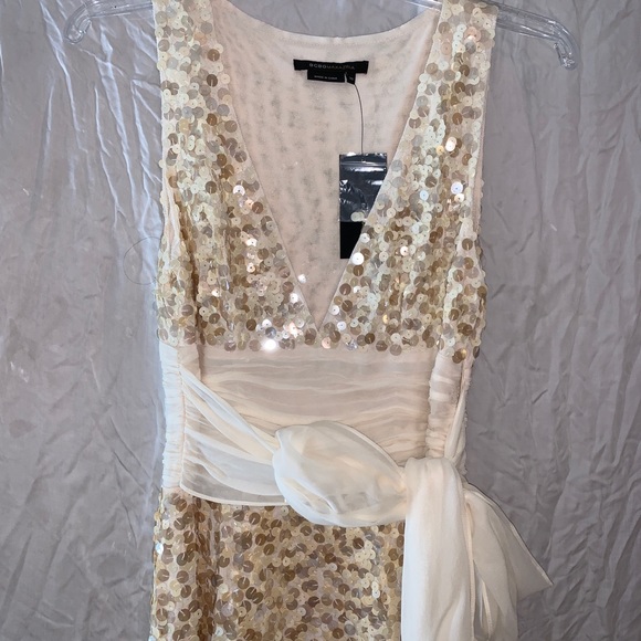 BCBGMAXAZRIA SEQUINED DRESS SIZE XS - Picture 2 of 5